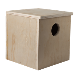 Nest Box Cube Box 7" w/egg depression 